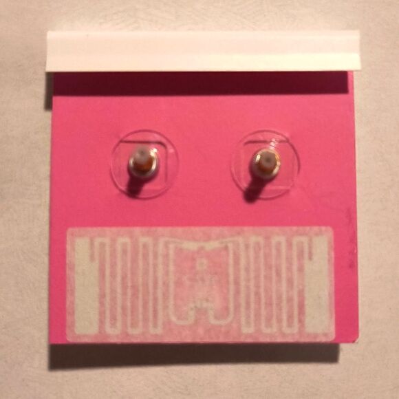 Betsey Johnson Faux Stone Cat Reindeer Stud Earrings - Picture 3 of 3